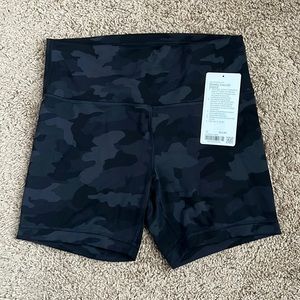 Wunder Train HR shorts 6” camo print